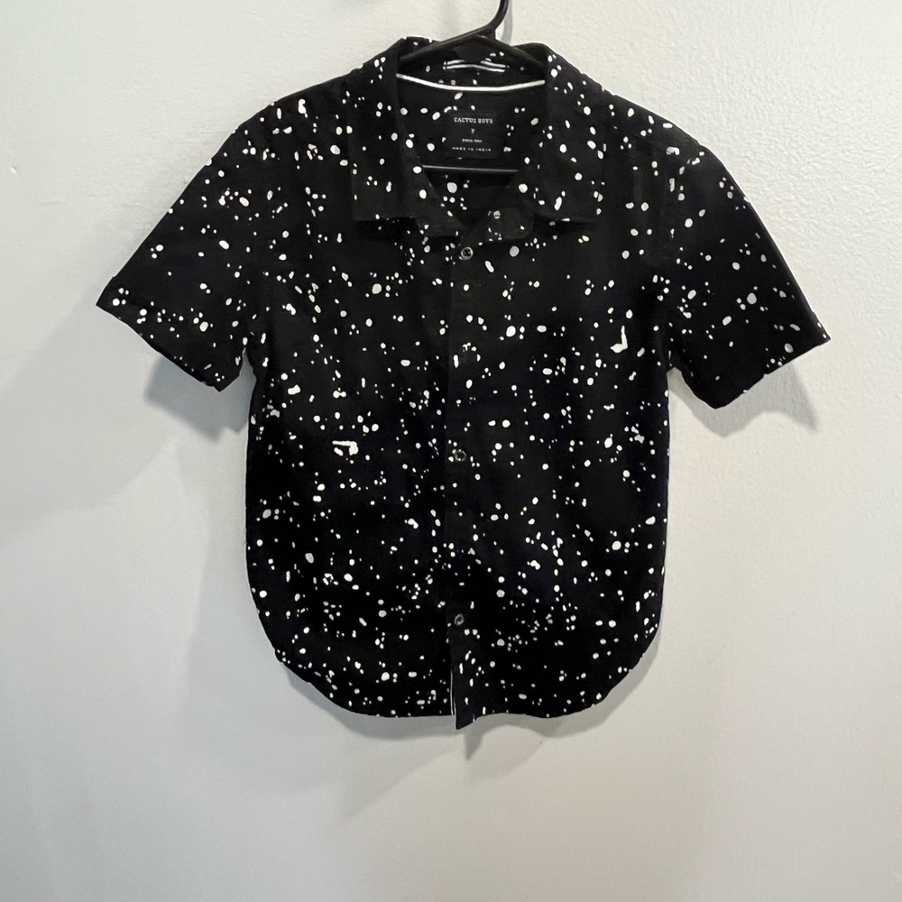 Black and White Button Down